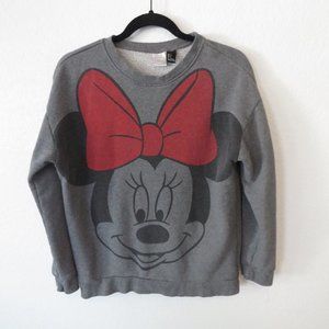 Minnie Mouse Gray Sweater